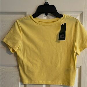 Wild Fable Sunny Yellow Tee